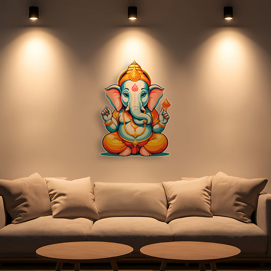 Lord Ganesh Cutout DIY painting kit