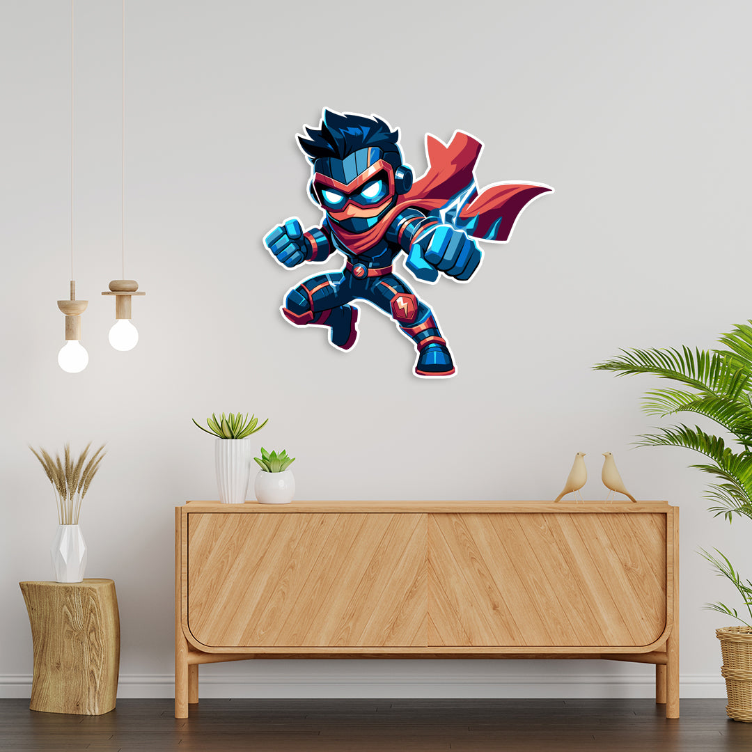 Super Hero cutout DIY painting kit