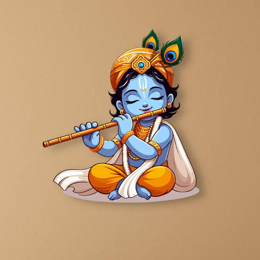 Little Krishna Cutout DIY painting kit