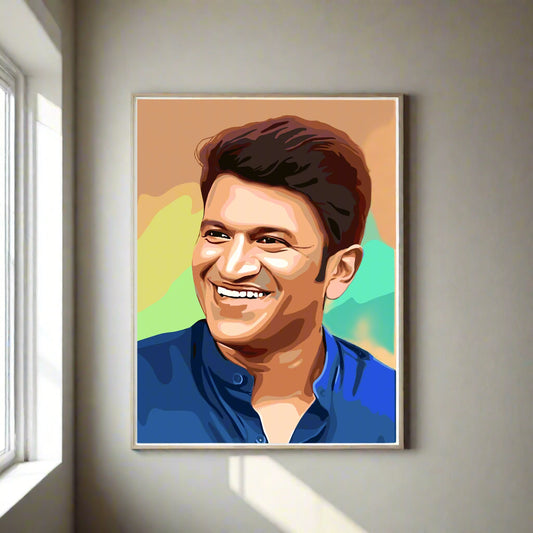 Power Star Puneeth Rajkumar, Paint-By-Numbers DIY kit