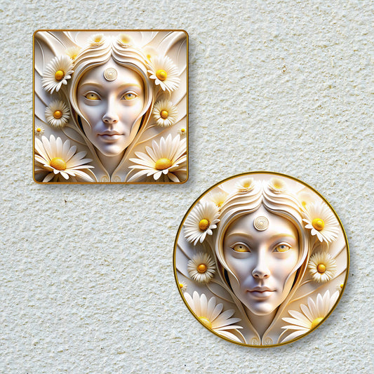 Abstract art crystal photo frame - CFS005