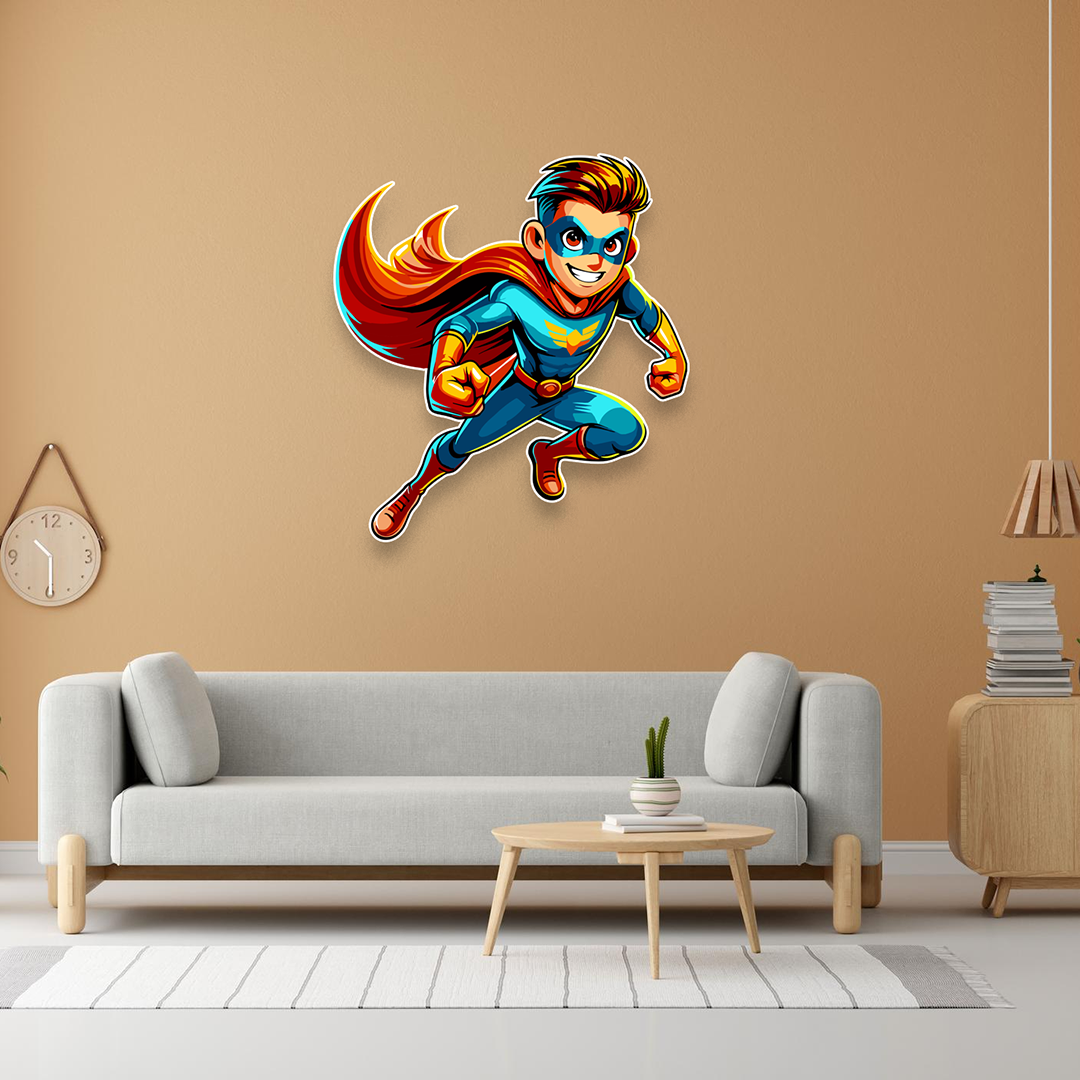 Superhero Inspired Cutout DIY Painting Kit